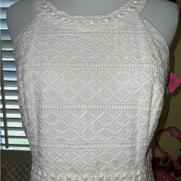 Lilly Pulitzer Strapless White Lace Dress - Picture 4 of 11